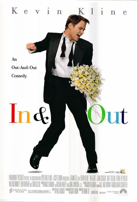 Lot 264: In & Out original 1997 vintage one sheet movie poster
