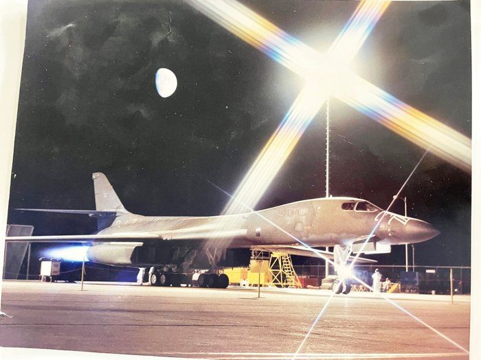 Lot 269: Stealthbomber vintage photo