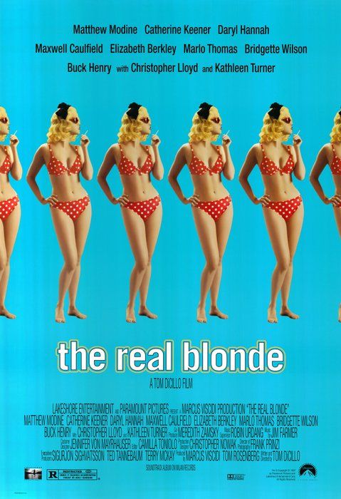 Lot 273: The Real Blonde 1998 original movie poster