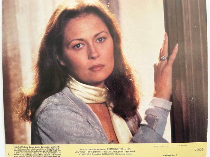 Lot 275: The Champ Faye Dunaway original 1979 vintage movie photo