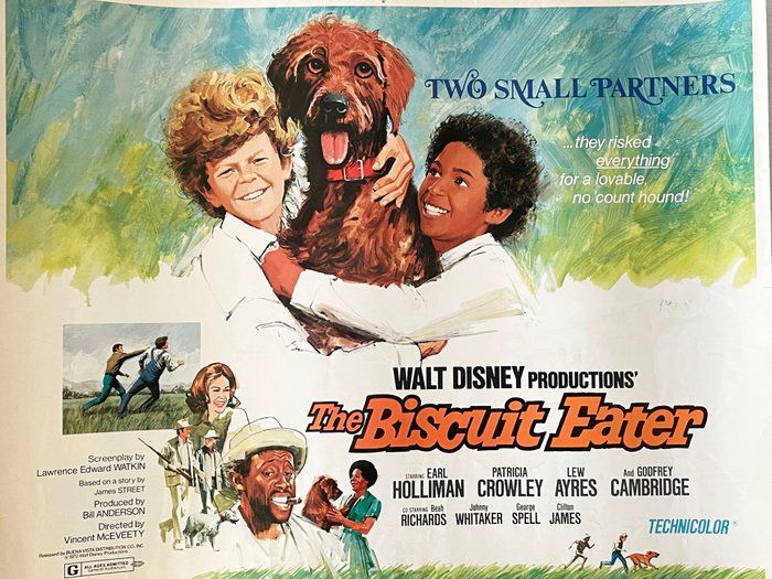 Lot 280: The Biscuit Eater 1972 vintage movie poster