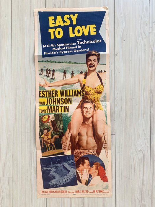 Lot 309: Easy to Love original 1953 vintage movie poster