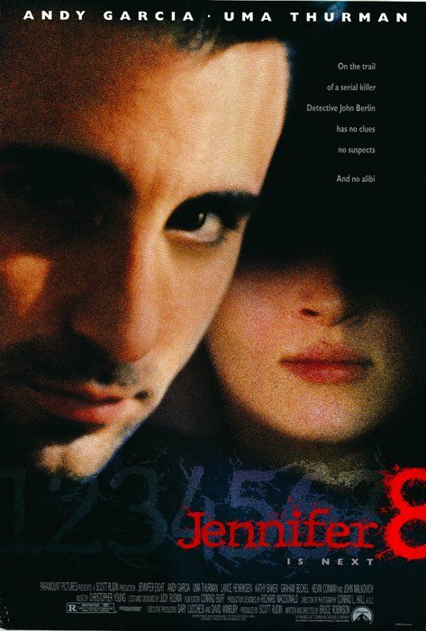 Lot 322: Jennifer 8 1992 original movie poster