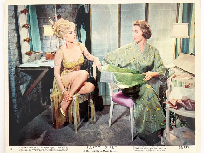 Lot 368: Party Girl original 1958 vintage movie photo