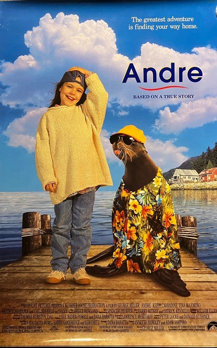 Lot 401: Andre the Seal 1994 Original Movie Poster