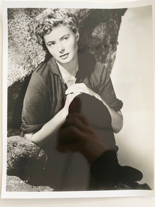 Lot 426: Ingrid Bergman vintage photo