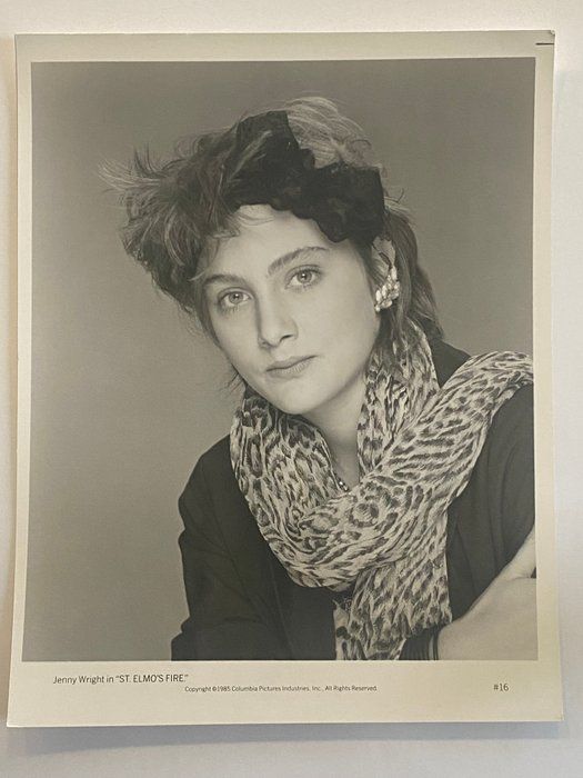 Lot 442: St. Elmo's Fire Jenny Wright movie photo
