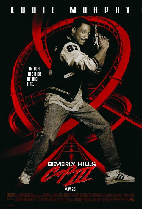 Lot 468: Beverly Hills Cop III 1994 original movie poster