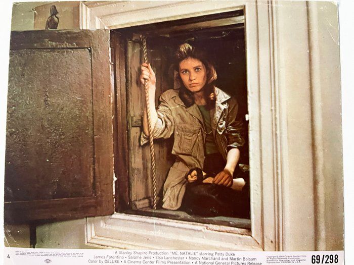 Lot 472: Me, Natalie Patty Duke original 1969 vintage movie photo