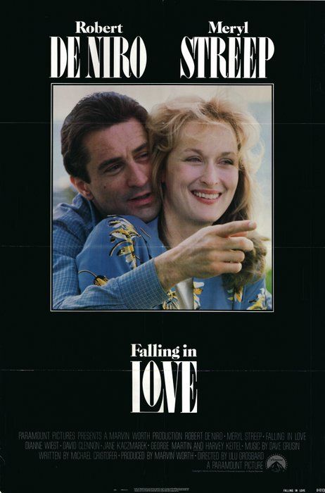 Lot 483: Falling in Love 1984 original vintage one sheet movie poster