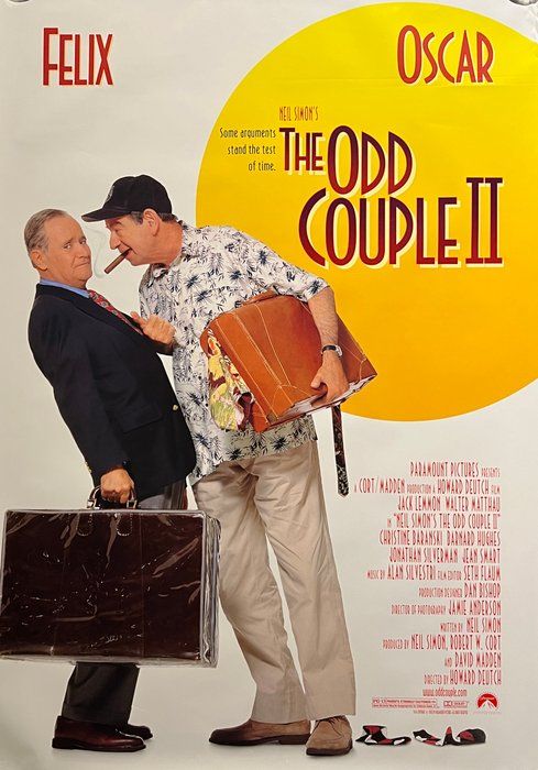 Lot 493: The Odd Couple II 1998 Original Movie Poster