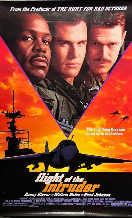 Lot 554: Flight of the Intruder 1991 Original Movie Poster