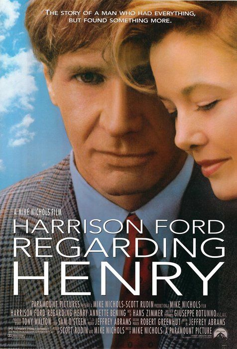Lot 567: Regarding Henry original 1991 vintage one sheet movie poster