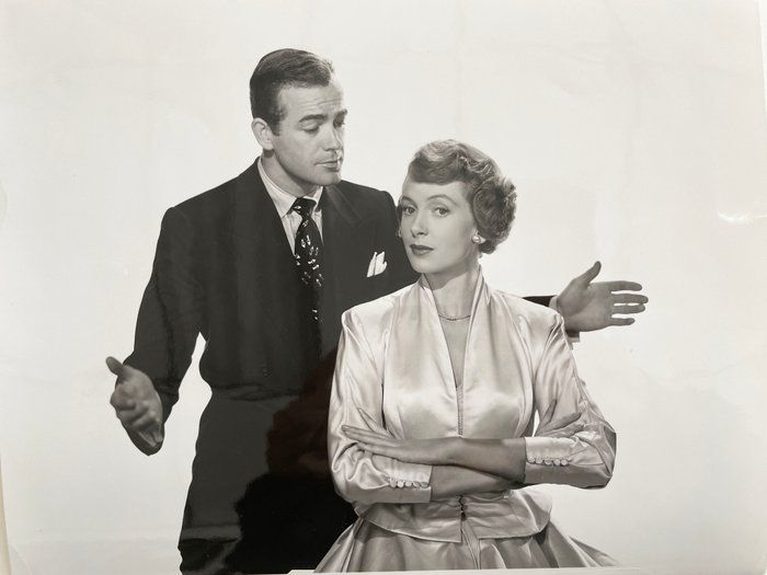 Lot 586: Please Believe Me Deborah Kerr and Mark Stevens movie photo