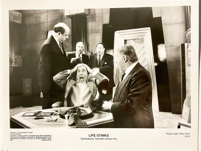 Lot 598: Life Stinks 1991 Mel Brooks movie photo.