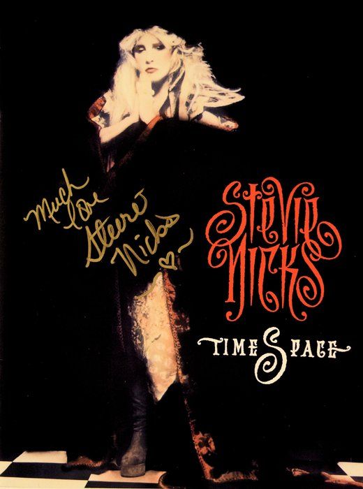 Lot 24: Fleetwood Mac's Stevie Nicks Time Space Signed Tour Book