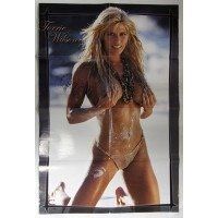 Lot 40: WWE WWF Diva Torrie Wilson Signed Poster