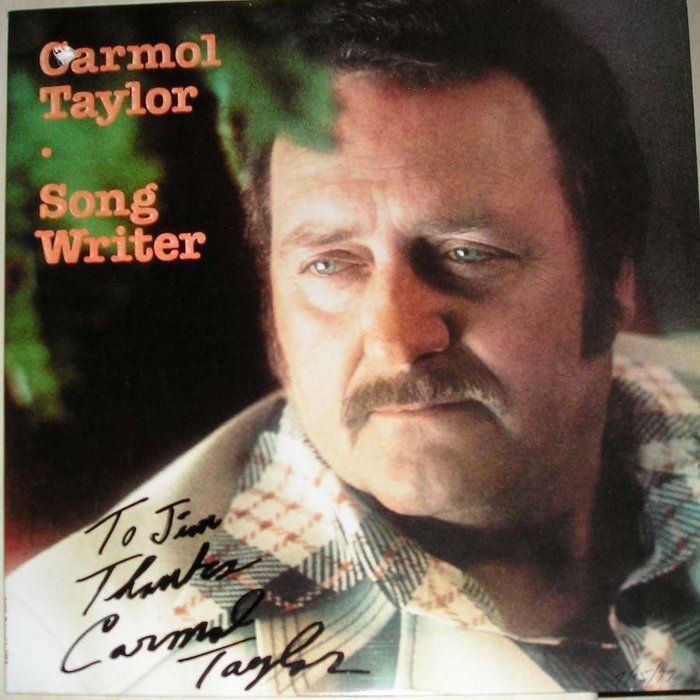 Lot 44: Carmol Taylor Song Writer signed album