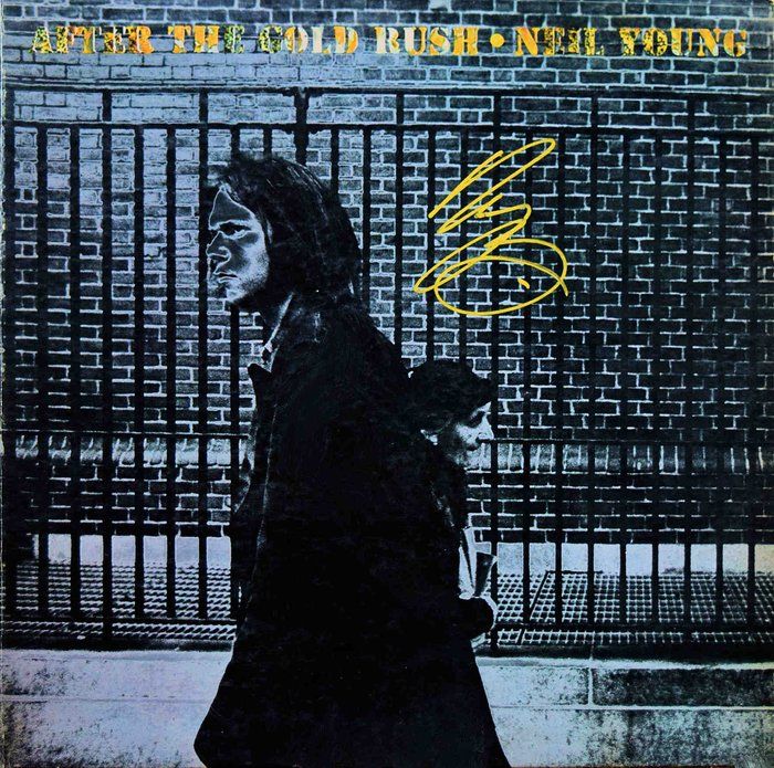 Lot 91: Neil Young After The Gold Rush signed album