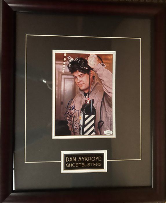 Lot 97: Ghostbusters Dan Aykroyd signed photo. JSA Authenticated