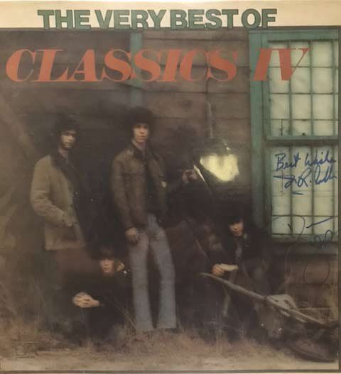Lot 113: Classics IV signed album