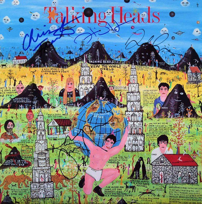 Lot 121: Talking Heads signed "Little Creatures" album