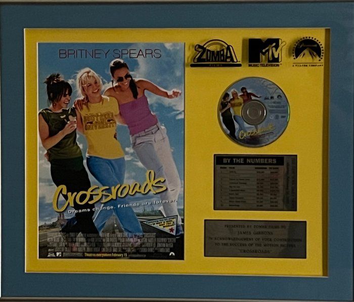 Lot 207: Crossroads Zomba films commemorative display