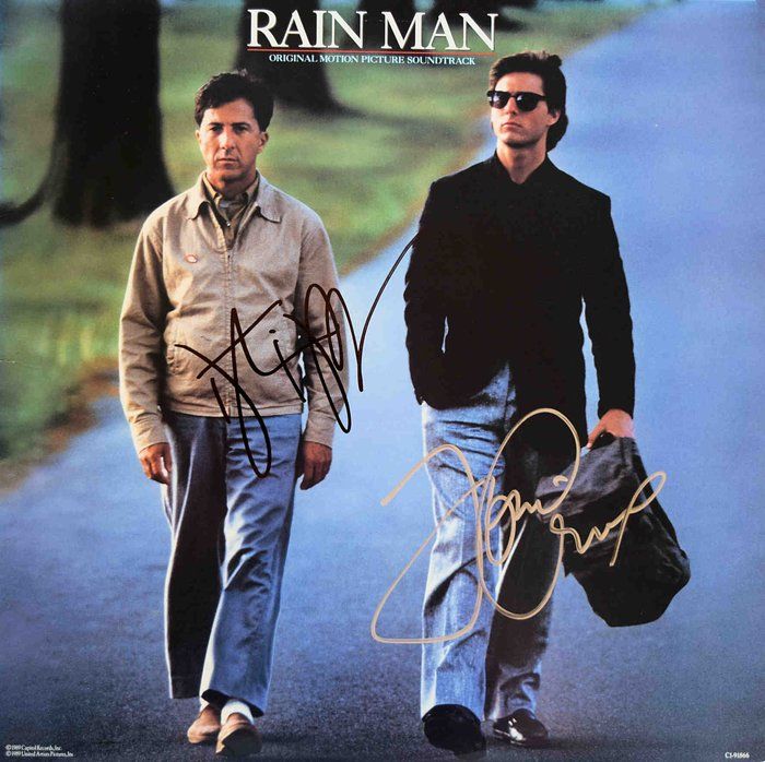 Lot 228: Rain Man signed soundtrack