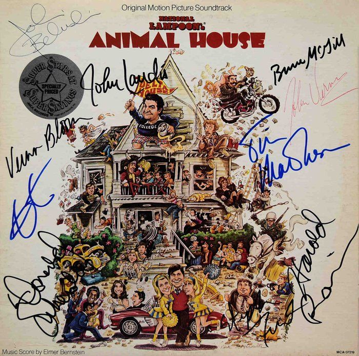 Lot 233: Animal House Signed Soundtrack
