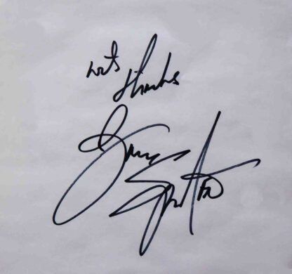 Lot 234: Bruce Springsteen Signature Strip