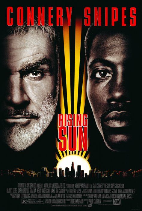 Lot 236: Rising Sun 1993 original double-sided movie poster