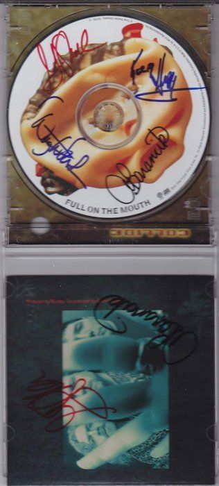 Lot 238: Full on the Mouth signed CD