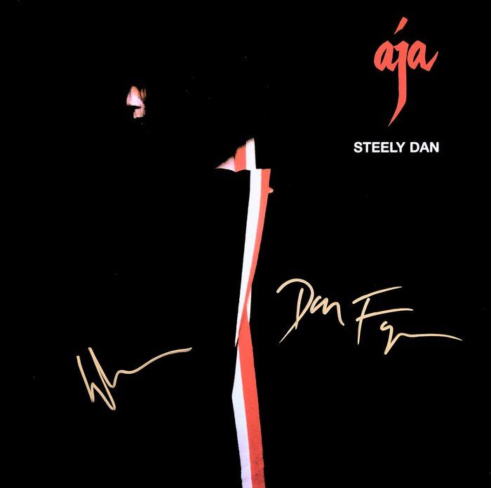 Lot 239: Steely Dan 1977 AJA signed album