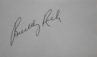 Lot 245: Buddy Rich Signature Strip