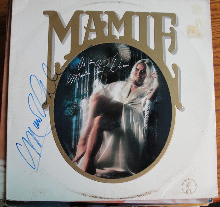 Lot 252: Mamie Van Doren signed album