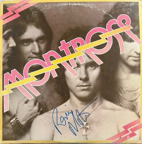 Lot 263: Montrose signed album signed by Ronnie Montrose