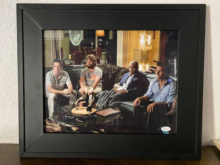 Lot 265: The Hangover Mike Tyson signed movie photo. JSA authenticated