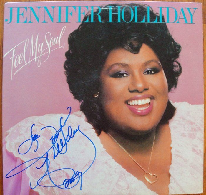 Lot 275: Jennifer Holliday feel my soul signed album