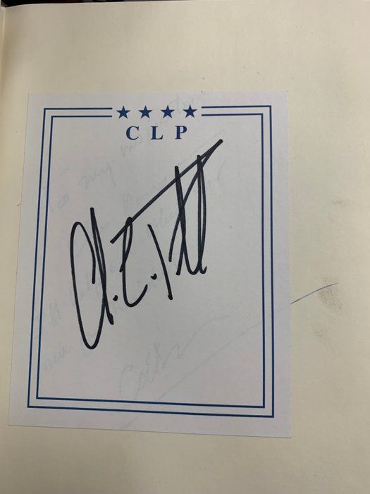 Lot 291: My American Journey Colin Powell signed book. GFA Authenticated