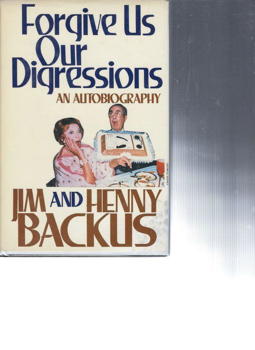 Lot 304: Gilligan's Island Jim and Henny Backus signed book
