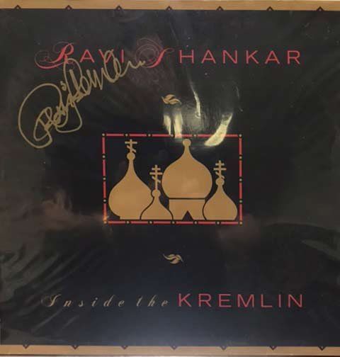 Lot 333: Ravi Shankar Inside the Kremlin signed album