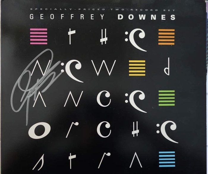 Lot 352: Geoffrey Downes signed album