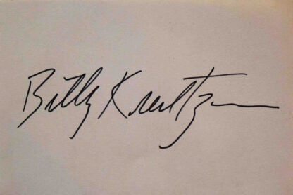 Lot 374: Billy Kreutzmann Grateful Dead Signature Strip
