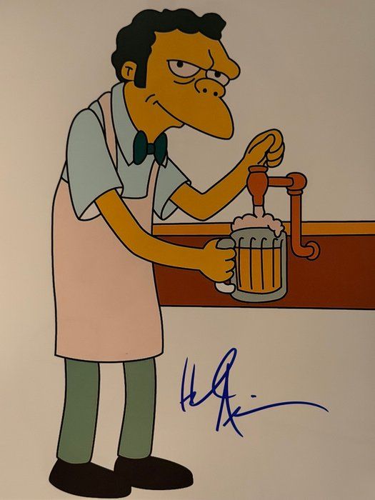 Lot 378: The Simpsons Hank Azaria signed photo