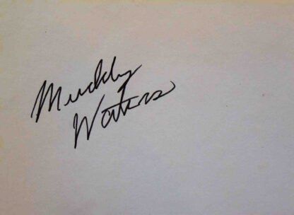 Lot 379: Muddy Waters Signature Strip