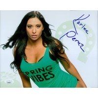 Lot 385: NXT WWE Wrestler Karlee Perez Signed Photo