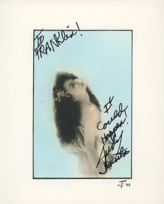 Lot 2: Grammy winner Judy Tenuta signed photo