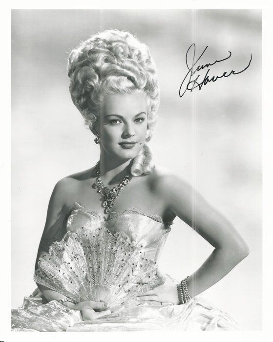 Lot 28: The Dolly Sisters June Haver Signed Photo