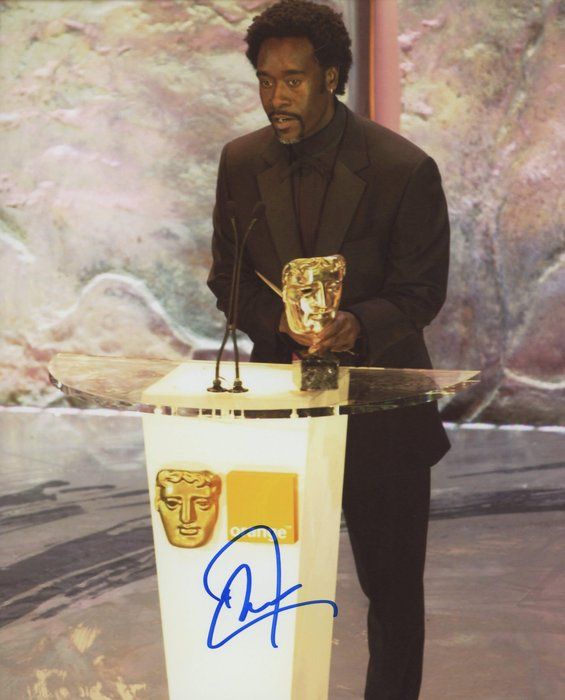 Lot 35: Iron Man  Don Cheadle signed photo. GFA Authenticated