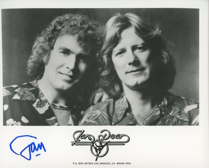 Lot 59: Jan and Dean Jan Berry signed photo